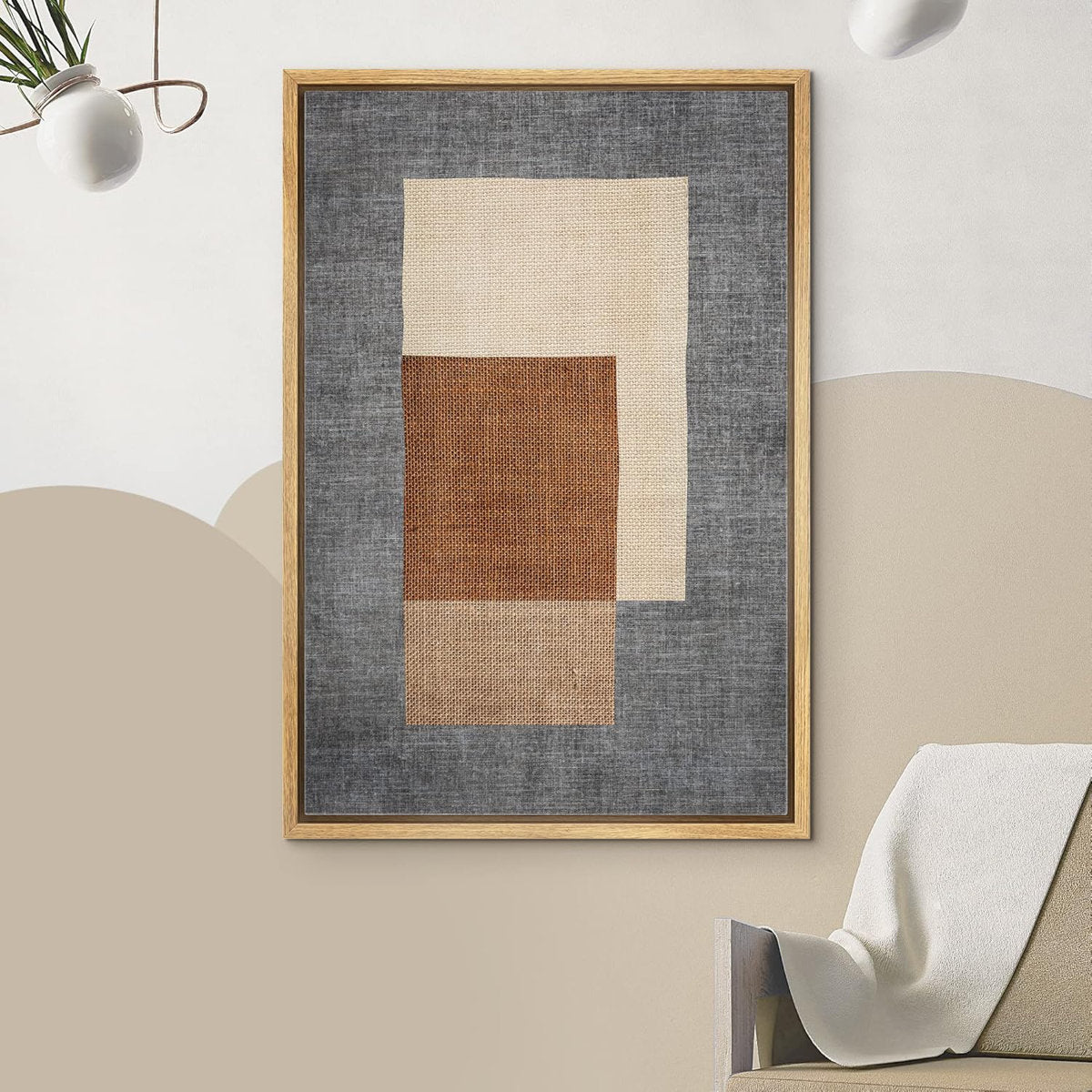 Mid Century Shape Modern Minimalist